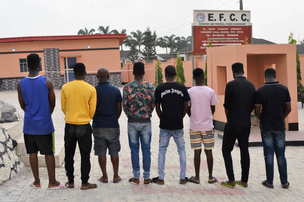 EFCC Arrests Eight Suspected Internet Fraudsters in Ibadan