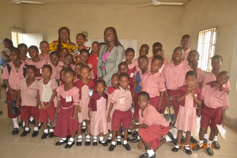 Edu-Support: A pupil on bare foot inspired my donation of shoes, socks –Abiwanye