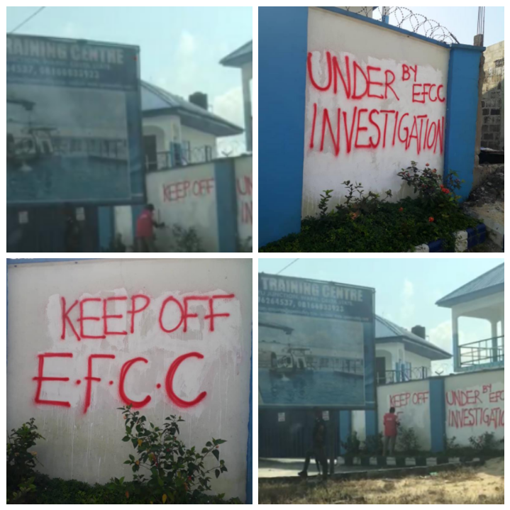 EFCC Seals  Alleged  Fraudulent Offshore Safety Training Centre Belonging To  Opeans Nigeria Limited In  Warri