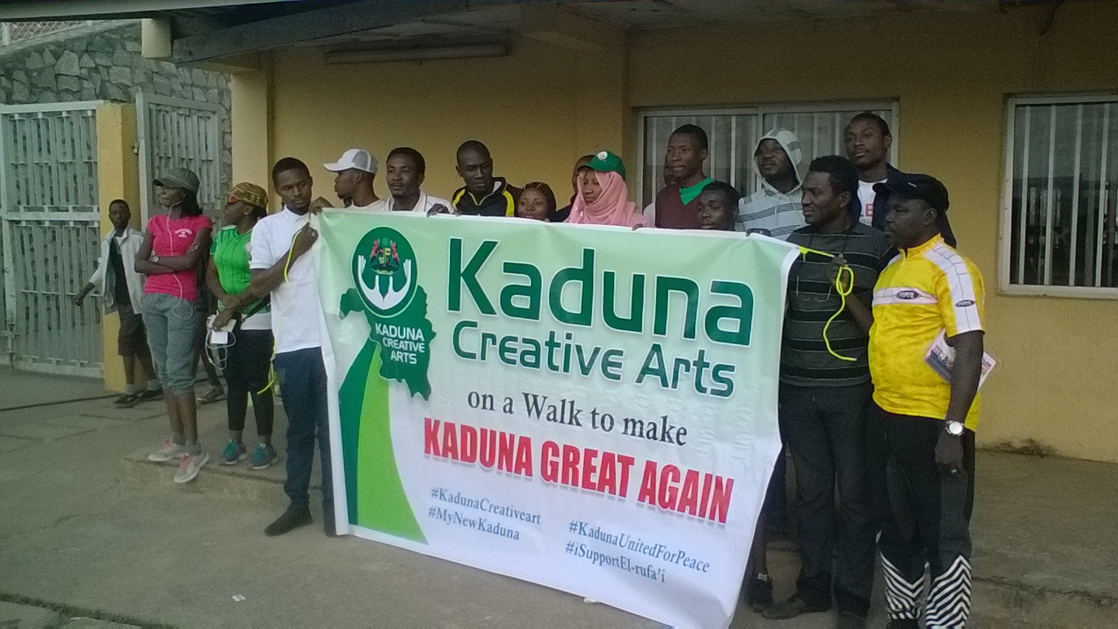 Kaduna @ 100: Arewa artistes storm Ahmadu Bello Stadium for ‘greatness walk’