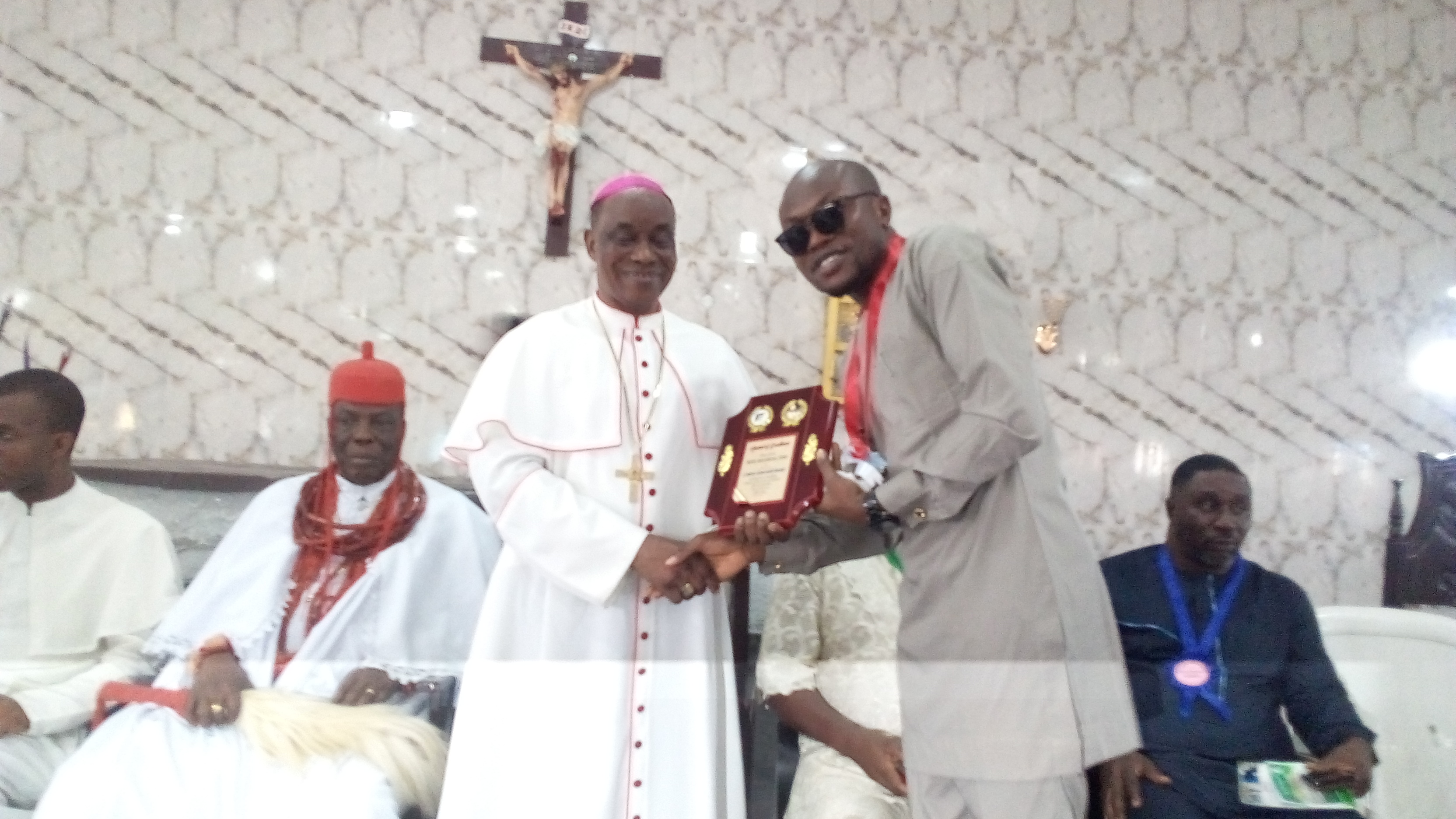 Catholic Church honours Tidi, Onoyake, Makinde
