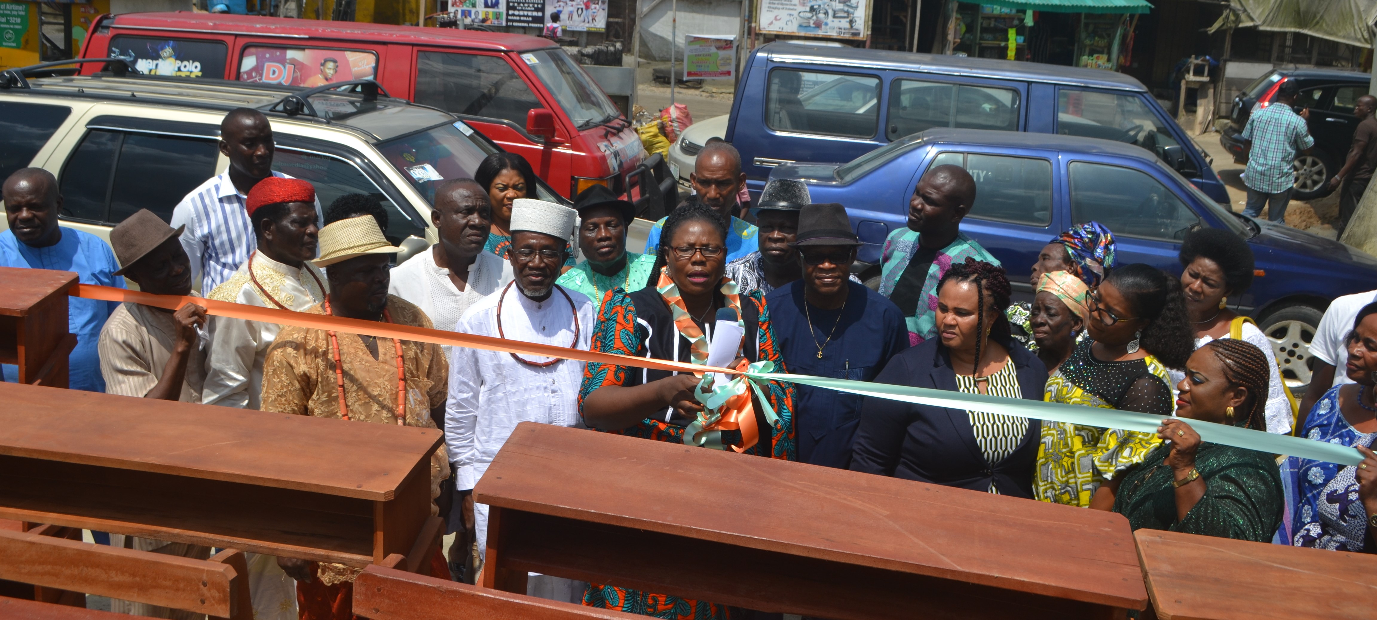 Forum donates furniture to Okpe School after awarding scholarships