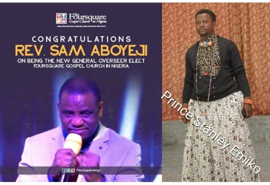 You have been a blessing, Emiko applauds Aboyeji, G O - Elect of Foursquare Gospel Church 