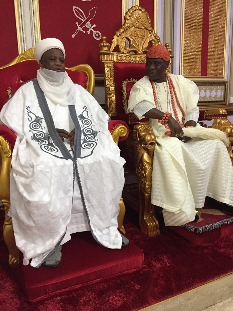 Sultan of Sokoto arrives Delta for Olu of Warri coronation anniversary
