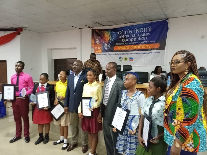 Michelle, Favour, win 2019 Chris Ikomi Memorial Essay Competition