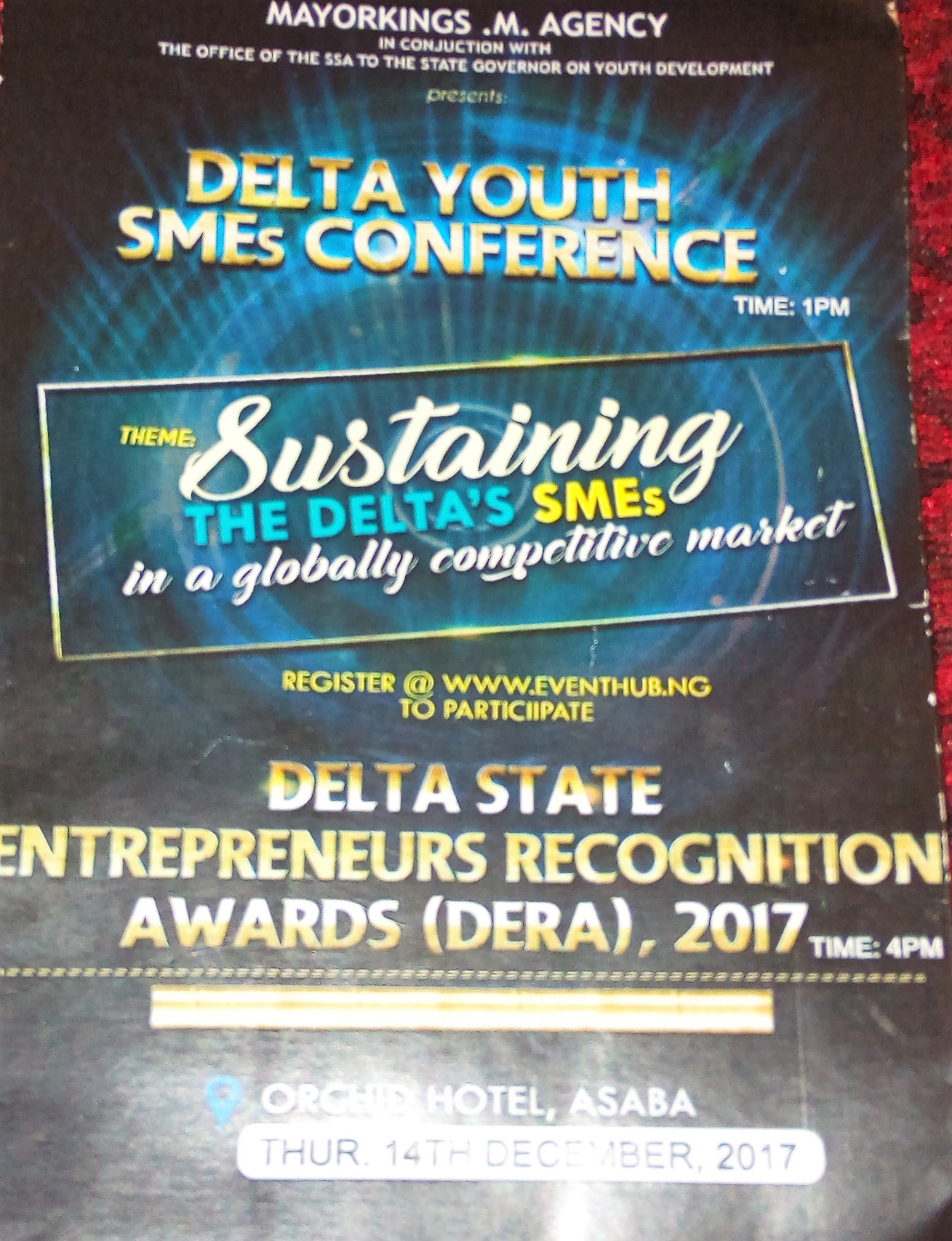 Delta youths converge in Asaba for SMEs’ conference