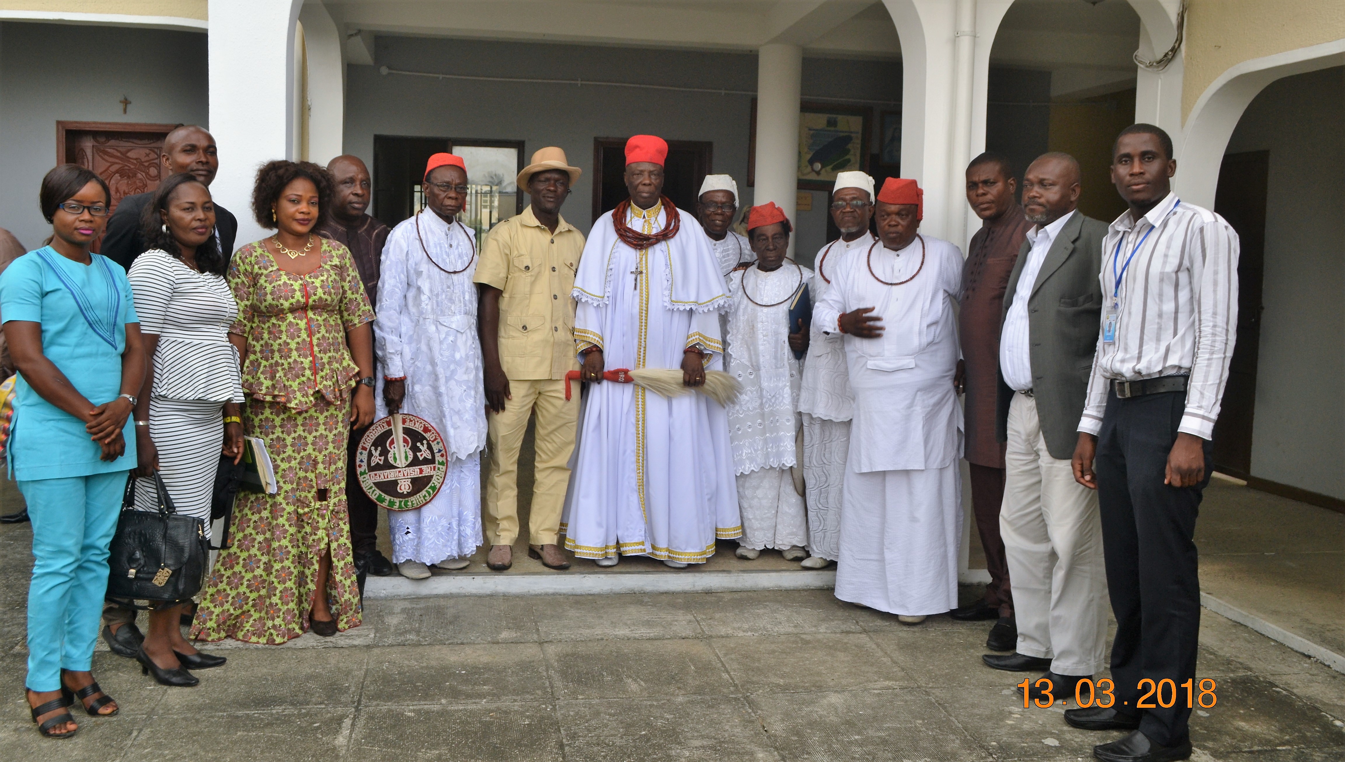 Replicate your conflict resolution professionalism in Okpe, Monarch tells CEPEJ