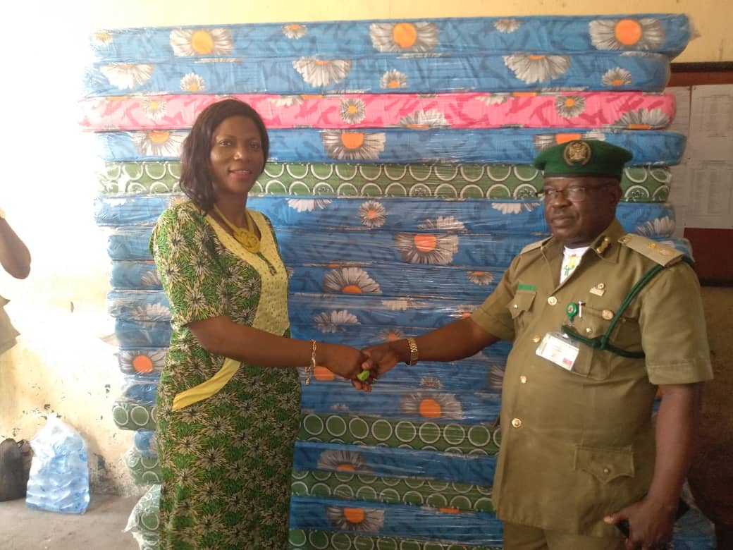 Warri south provides comfort to prison inmates