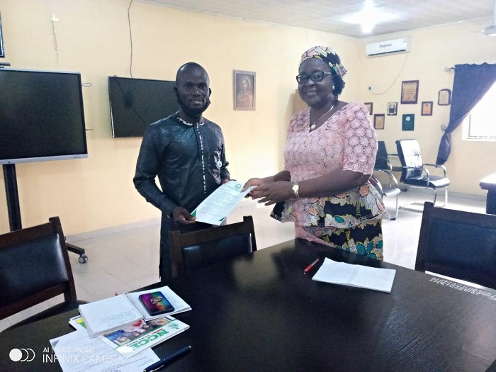 NANCES to Prof. Edema: Thank you for reviving COEWA's relationship with TETFUND