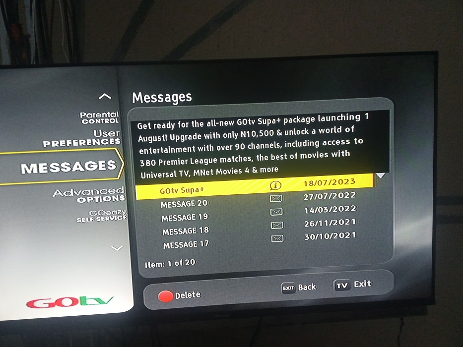 Premier league 2025 channel on gotv