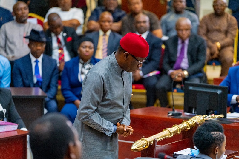 The 2020 budget I laid before DTHA was with cautious optimism, says Okowa