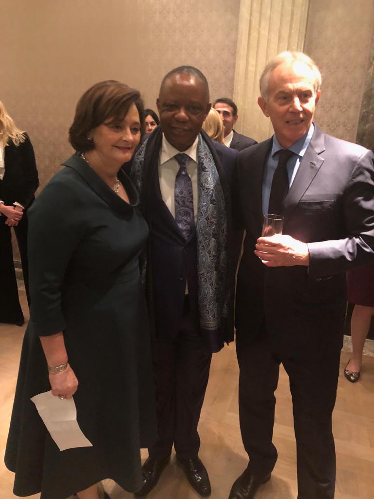 Tony Blair, Wife host Nigerian business icon