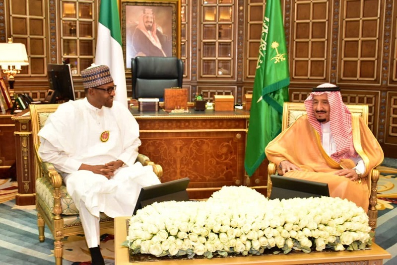 FII Conference: Buhari speaks with King Salman of Saudi Arabia