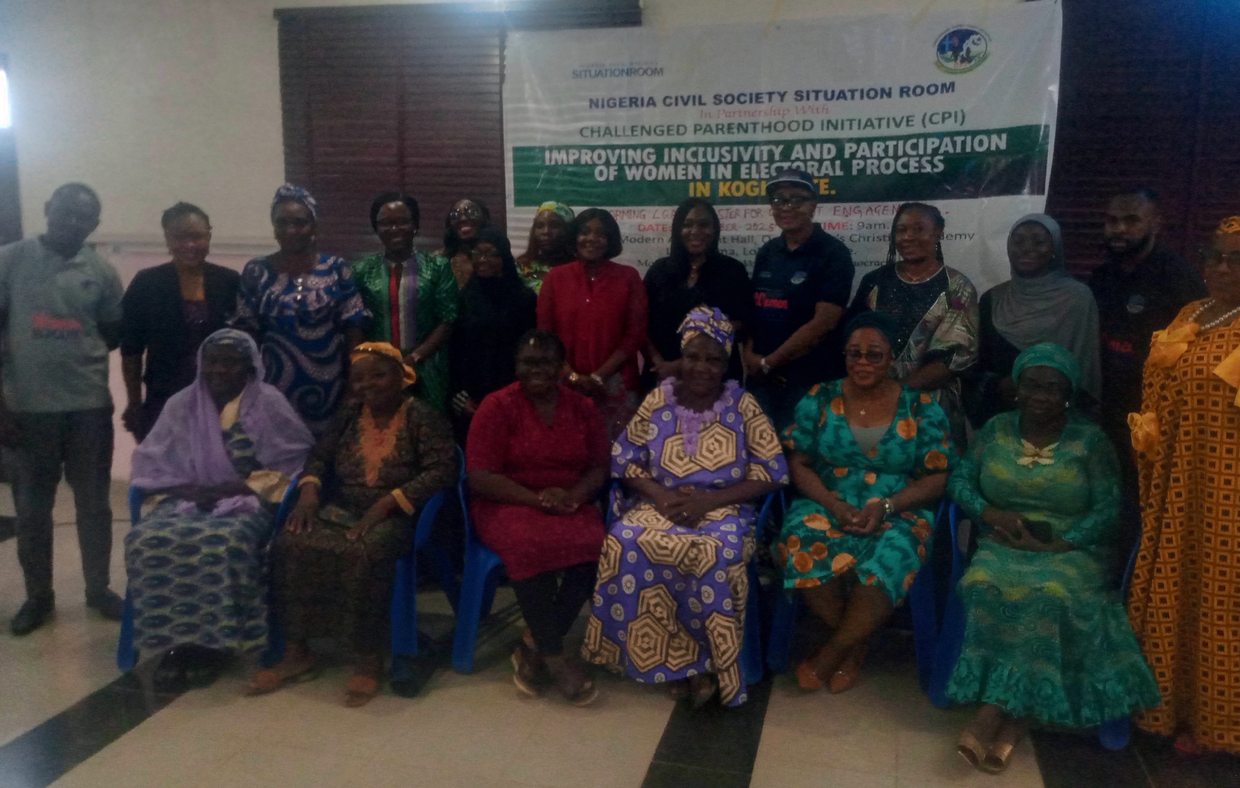 CPI, Situation Room Push for Greater Women’s Inclusion in Kogi Elections