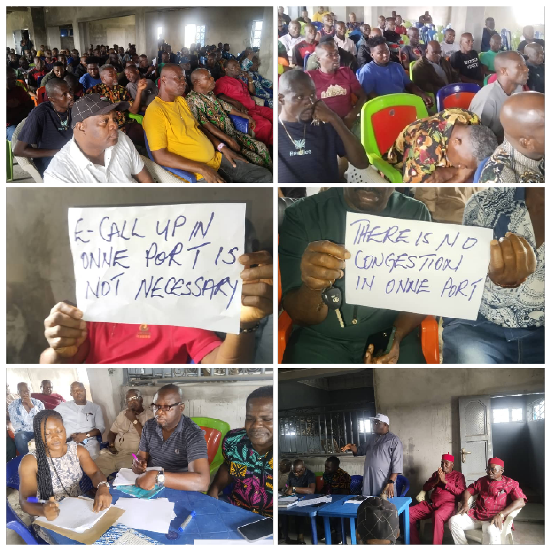 Maritime Transporters Reject E-Call up system at Eastern Ports