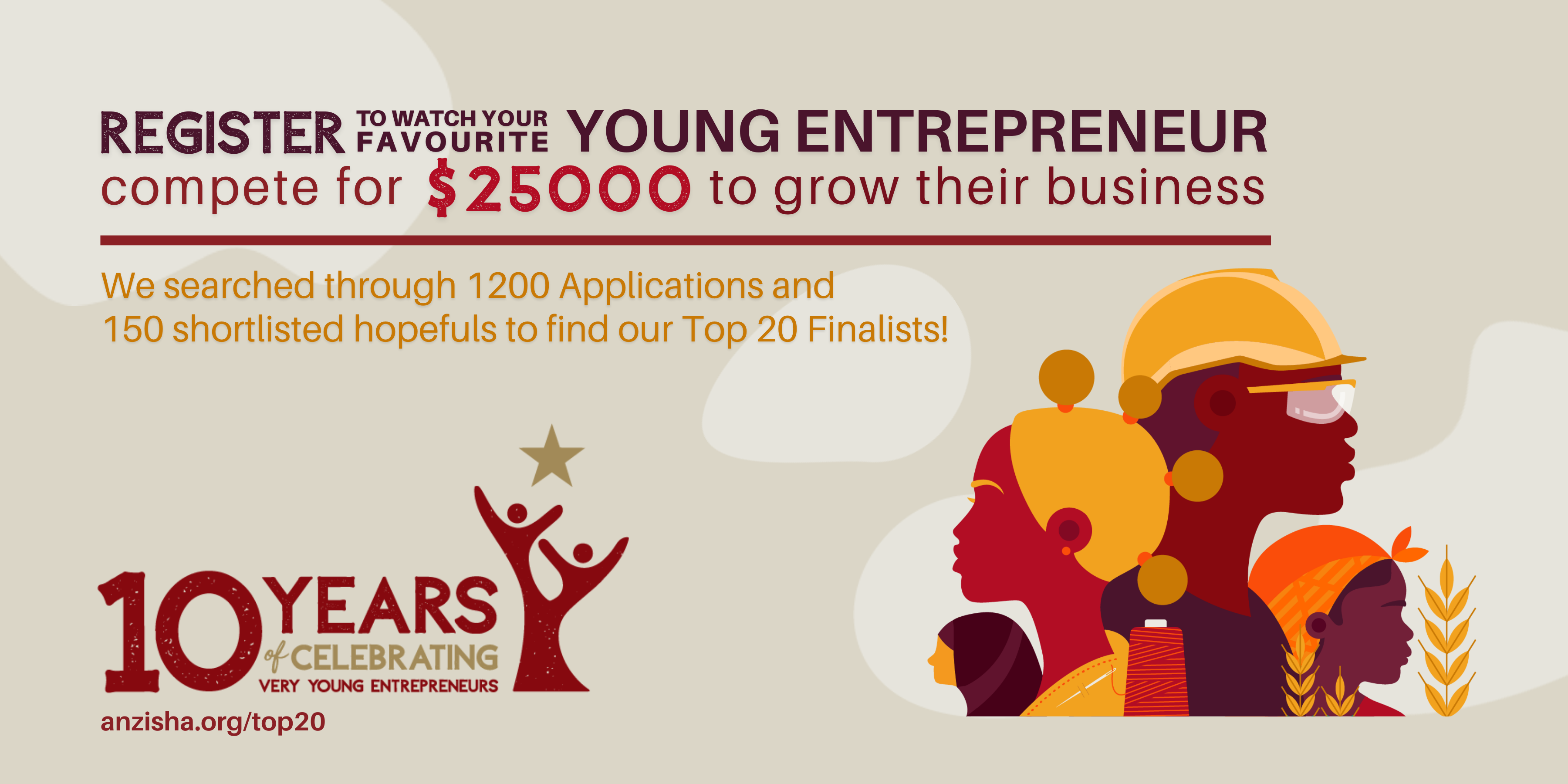 Anzisha Prize Announces Top 20 Very Young African Entrepreneurs as part of 10th Year Celebration