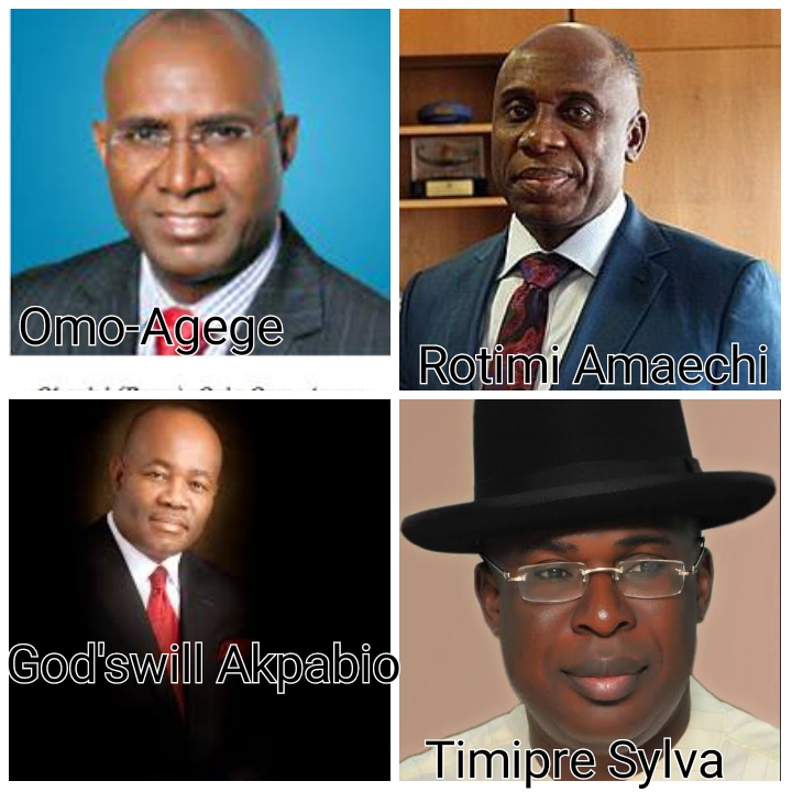 2023: APC begins Niger Delta takeover bid with Omo-Agege, Amaechi, Akpabio, Sylva