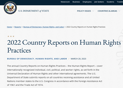 US State Dep't human rights report on Bangladesh lacks credibility