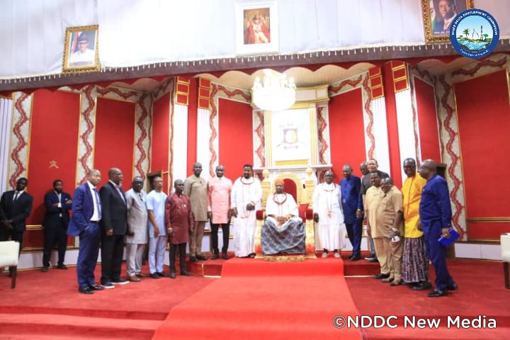 NDDC Seeks Olu of Warri's Support on Broad Partnership to Link Escravos By Road