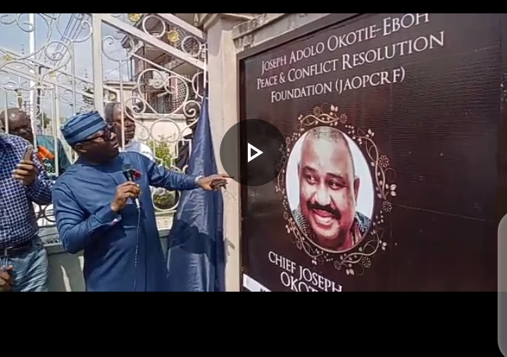 Foundation laying ceremony holds for building of Adolo Okotie-Eboh Foundation