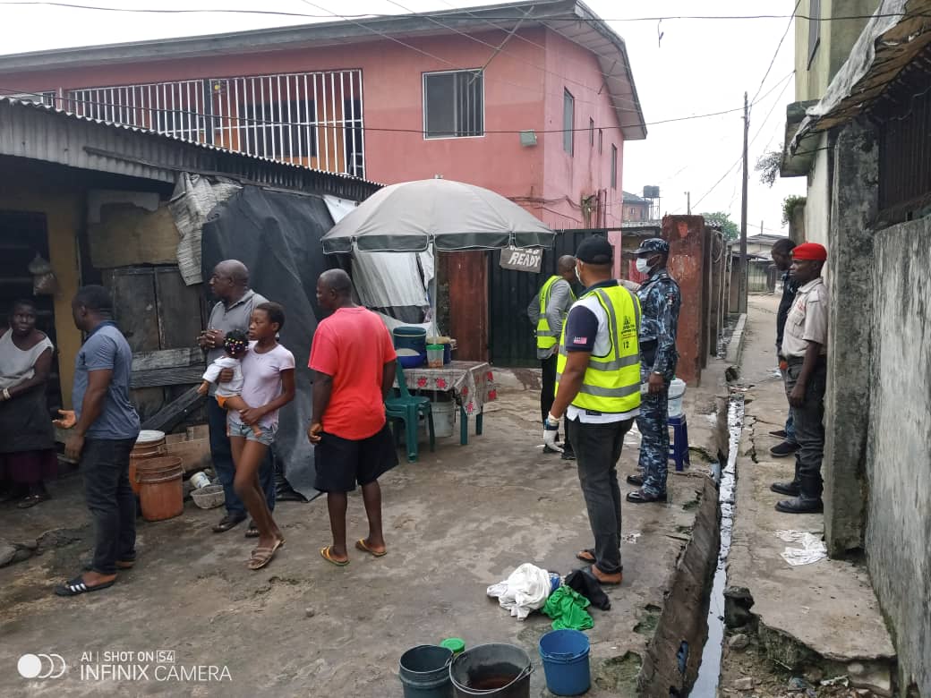 Breaking: Warri South Council, Police seal - up building where COVID - 19 fatality was first admitted