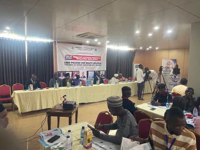 Estate Surveyors and Valuers Seek Stronger Government Partnership to Harness Land for Wealth Creation