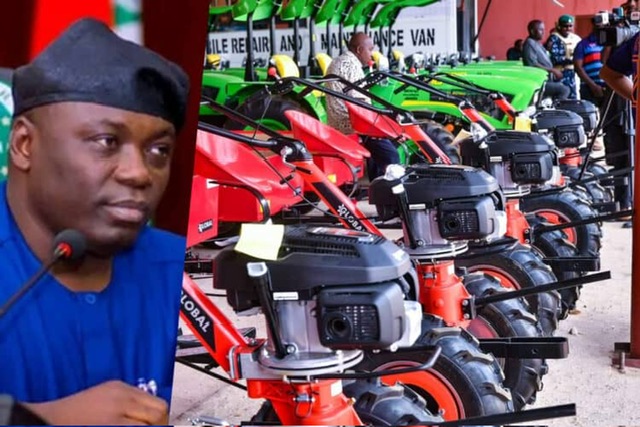 Governor Kefas launches multi-billion naira 850 tractors, accessories, implements for Taraba farmers