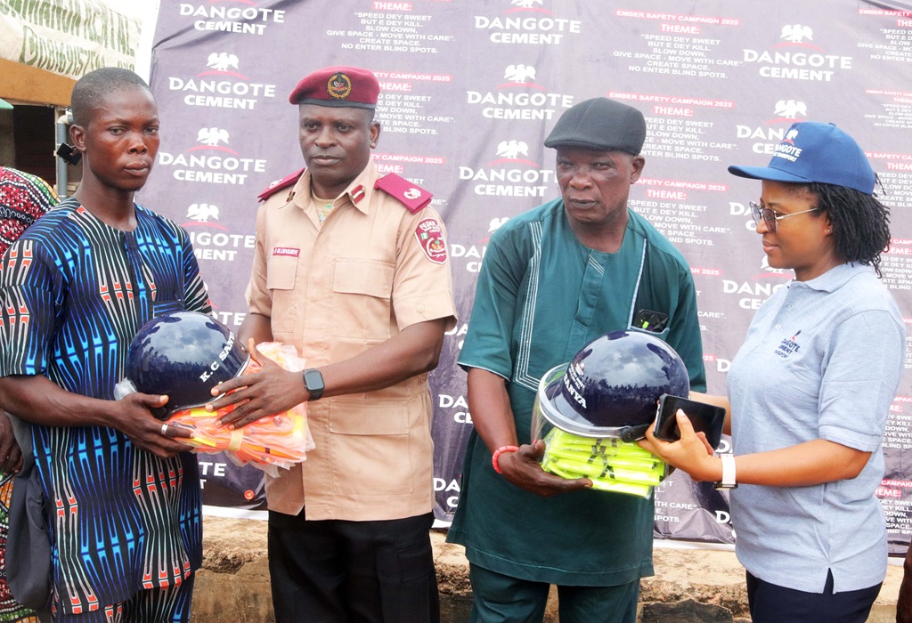 Road Safety: Dangote Cement leads Ember month Awareness