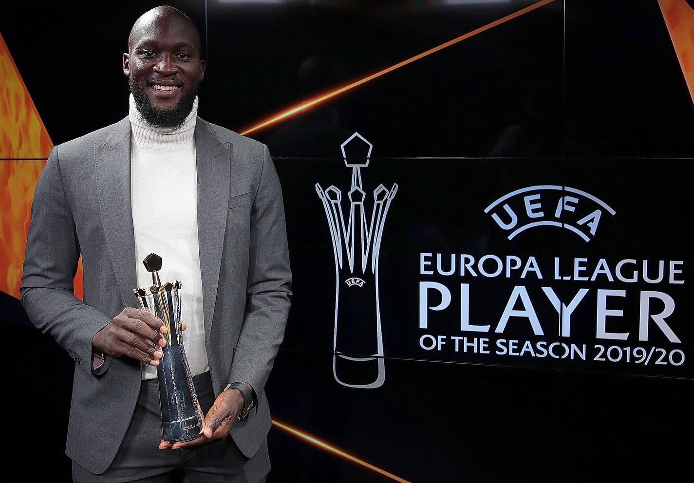 Thank you for believing in me, says Lukaku after receiving EUROPA award
