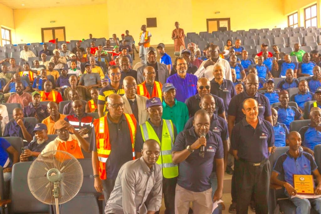 Dangote Cement Transport section, honours staff for long service