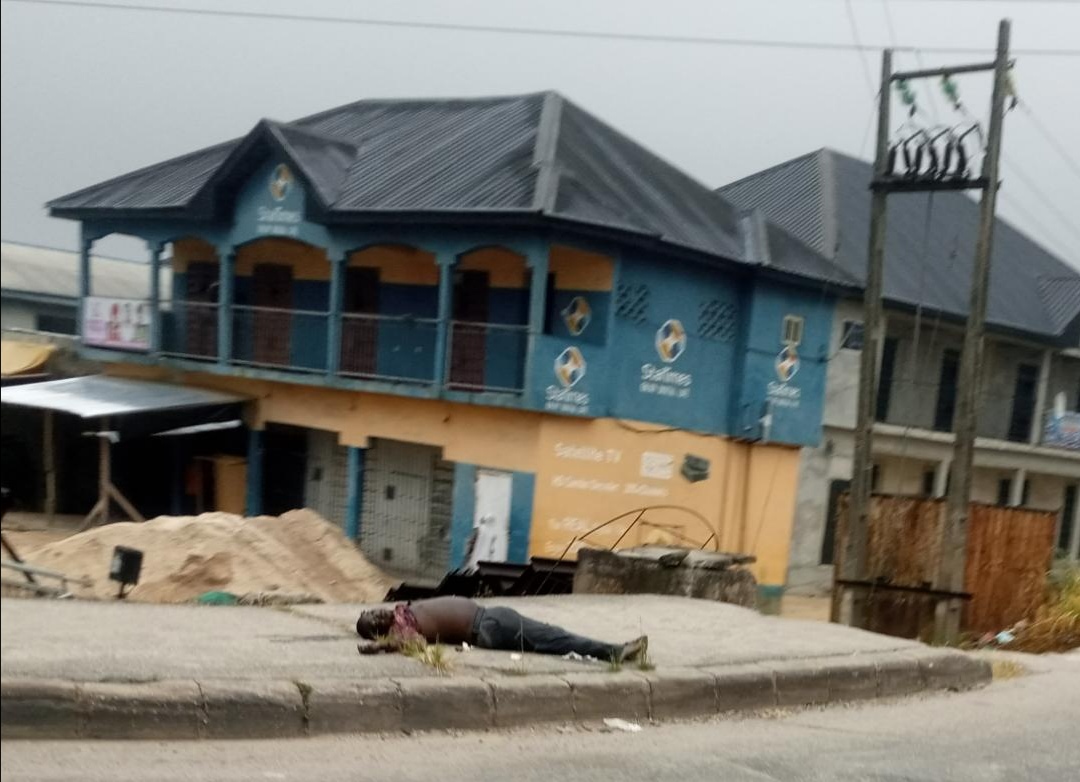 Just In: Decomposing body uncovered at Shaguolor in  Ekpan