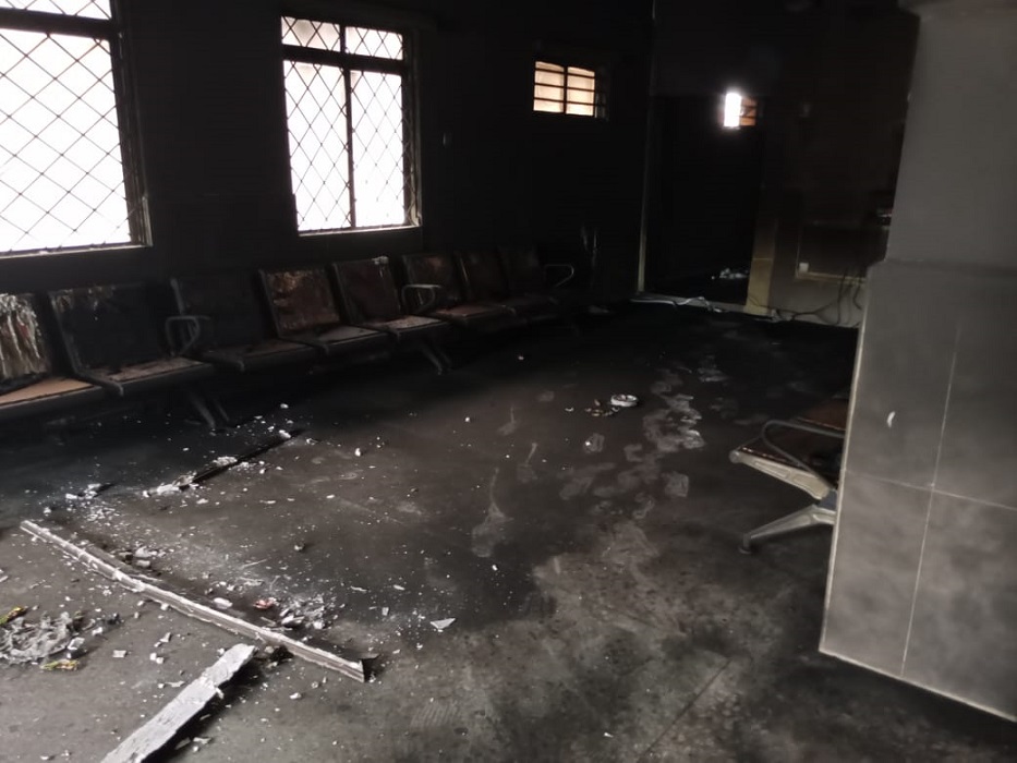 Again, Suspected Thugs Set  SDP campaign Office In Lokoja Ablaze