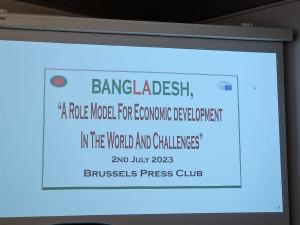 Significance of 'Bangladesh's Development Progress and Challenges discussions' in a Belgium's Brussels Conference