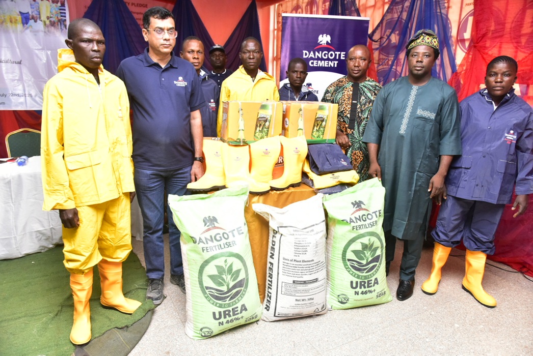 Food Security: Minister Lauds Dangote Cement Over Farmers’ Empowerment