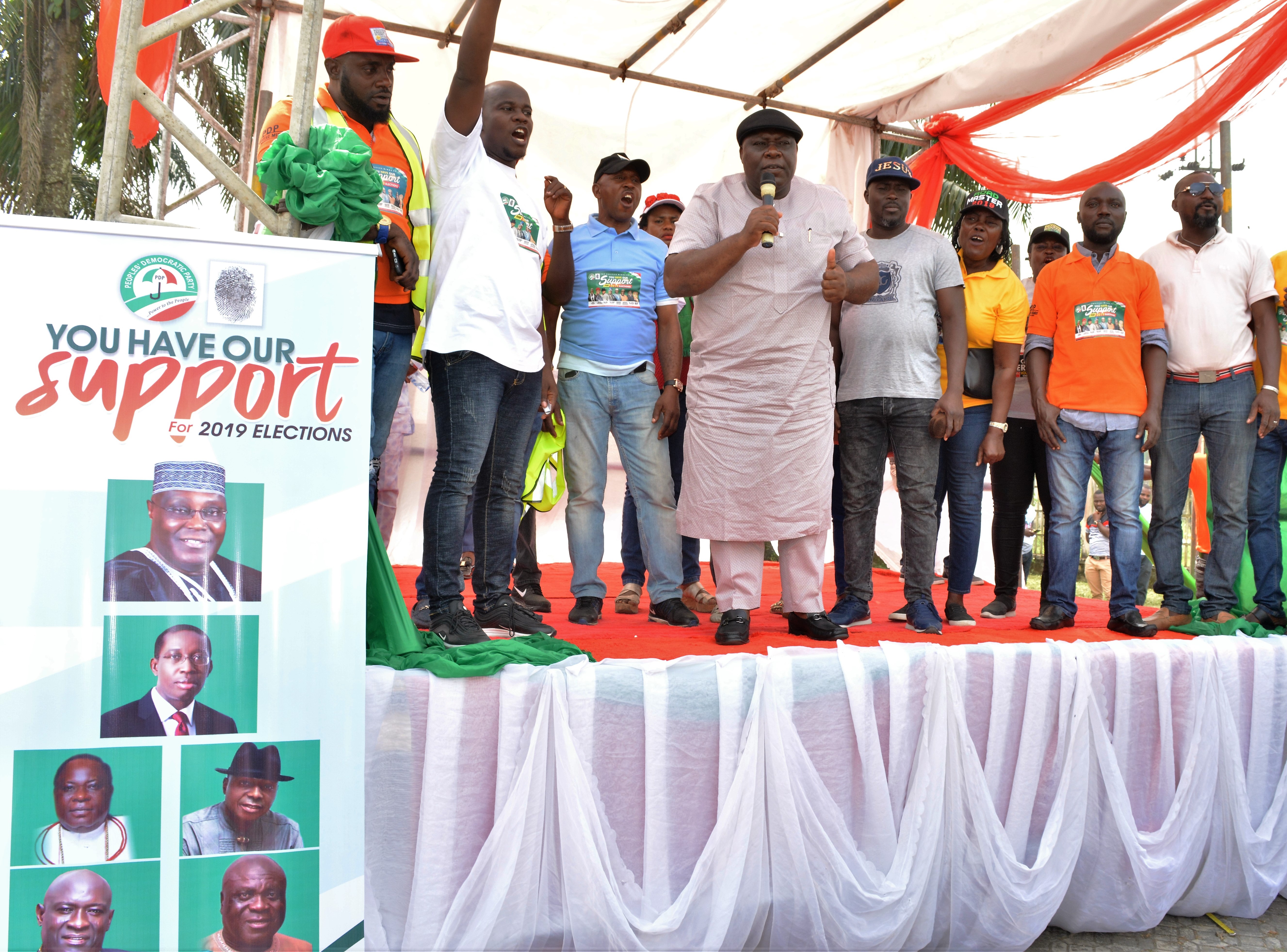 2019: No challenge to PDP candidates, Ereyitomi declares