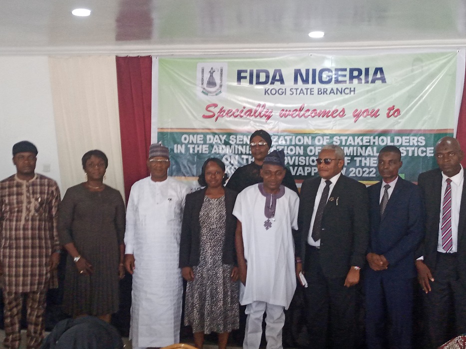 FIDA urges Kogi Government to step up sensitization on VAPP law