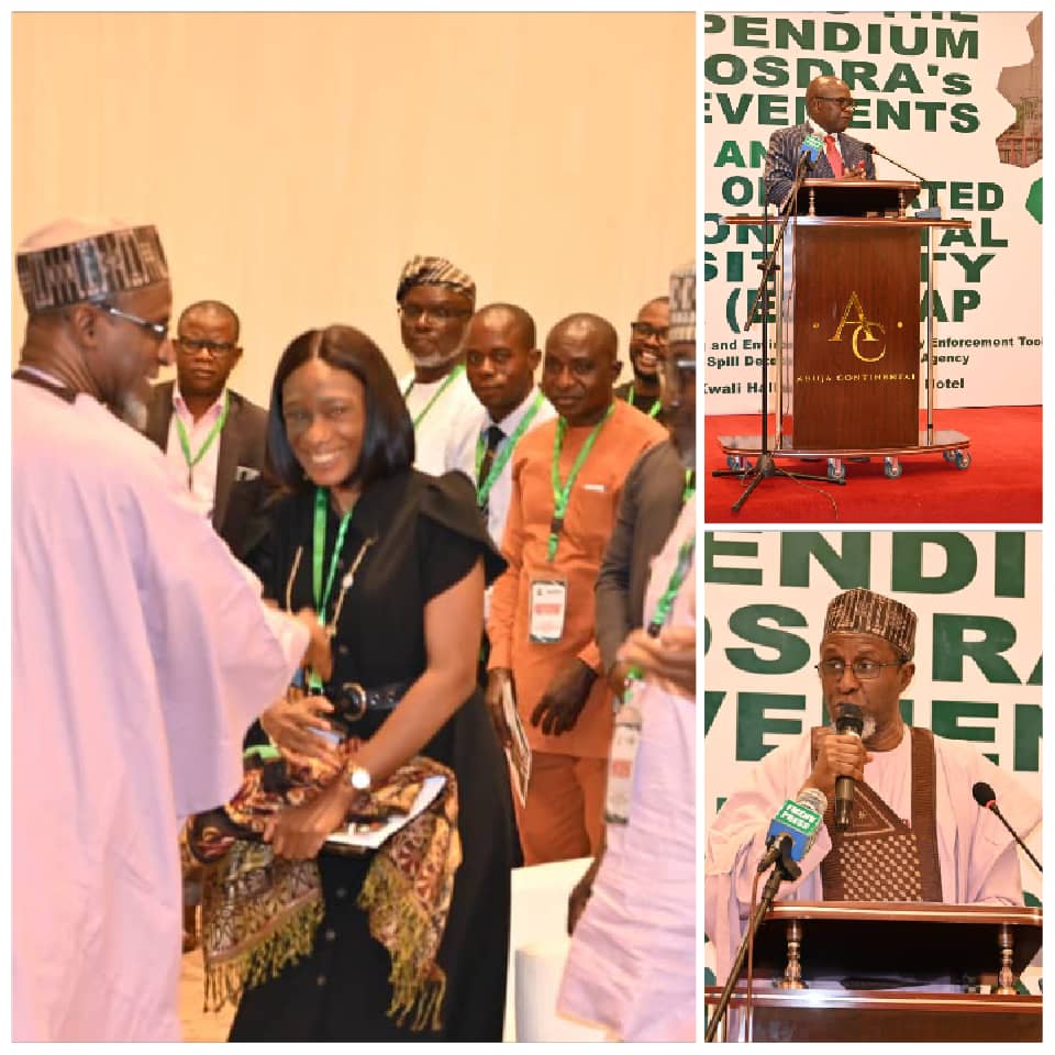 FG Lauds NOSDRA’s Outstanding Work under Engr. Woke