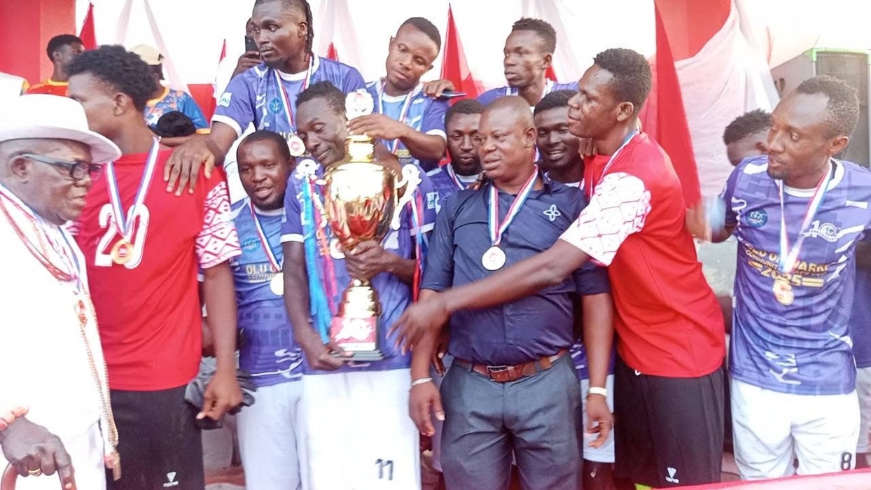 Oka-Useni, wins 2025 Olu of Warri Community Peace Cup