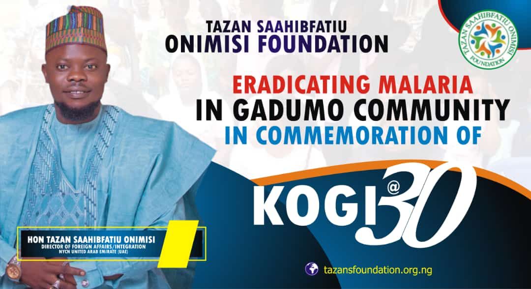 Kogi@30: Tazan Foundation distributes mosquito nets to Gadumo community