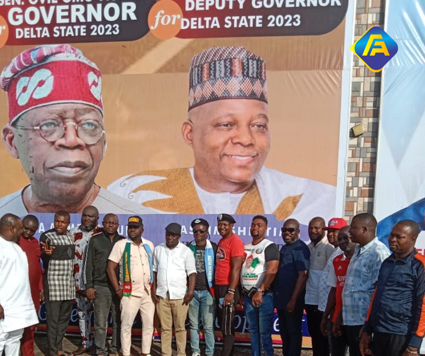 Delta Youths Will Vote Tinubu/Shettima, Agege/Osanebi- APC Youth Directorate declares