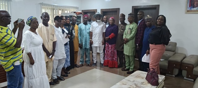 NIESV visits DG Bureau of lands, seeks support