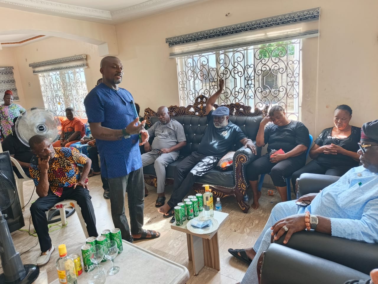 Sympathizers throng Dr. Wilkie's home following his shocking passage