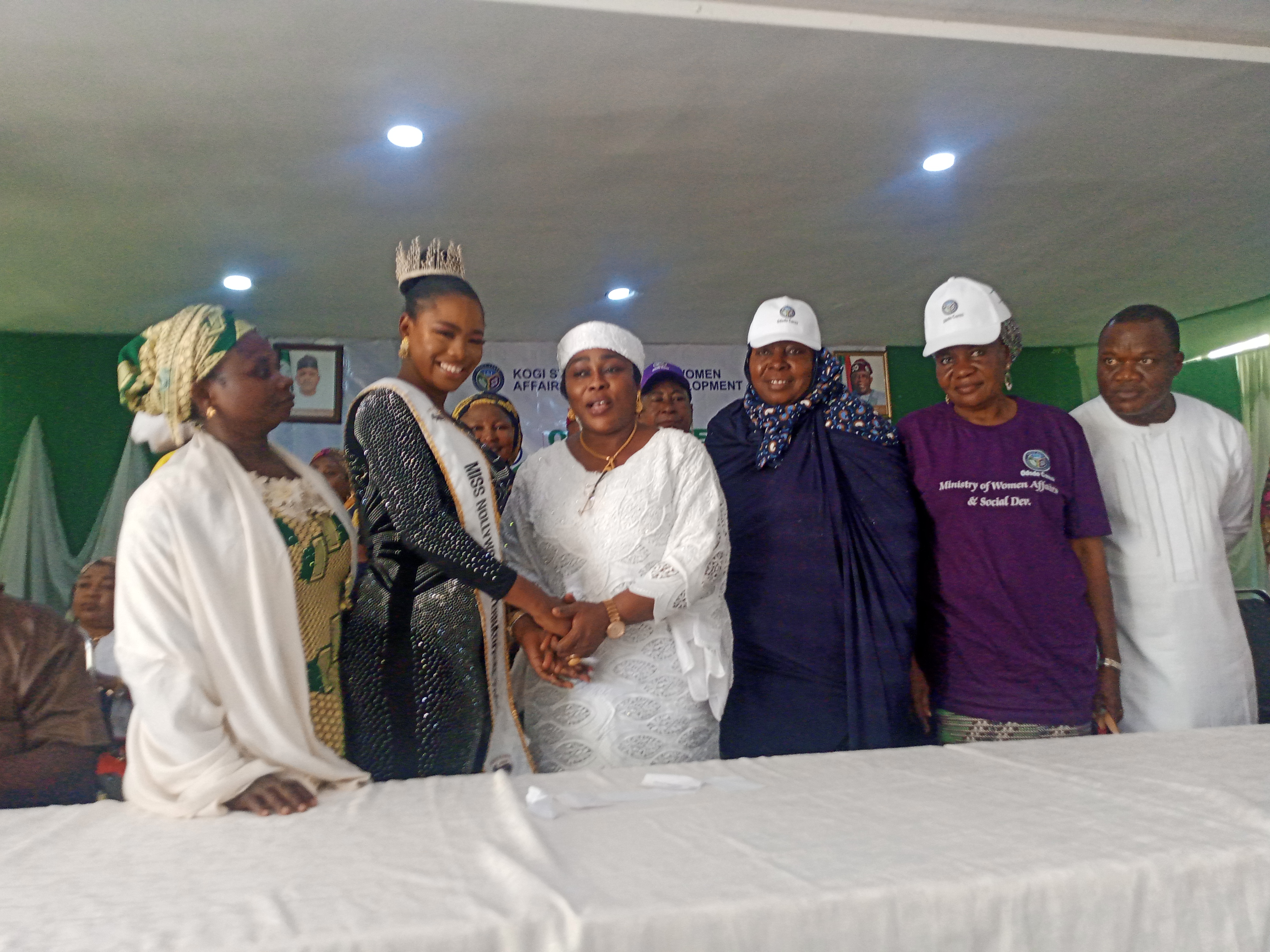 Miss Nollywood international Queen makes triumphant entry to Kogi, promises to develop movie industry