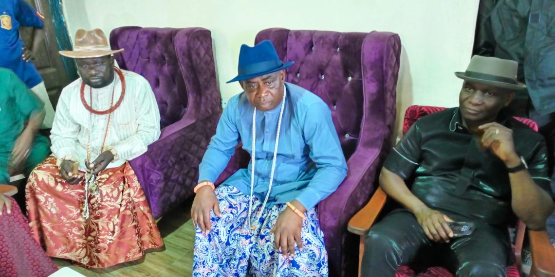 Ocean Surge: Ologbotsere of Warri Kingdom, Chief Ayiri Emami takes NDDC MD to Ugborodo Community