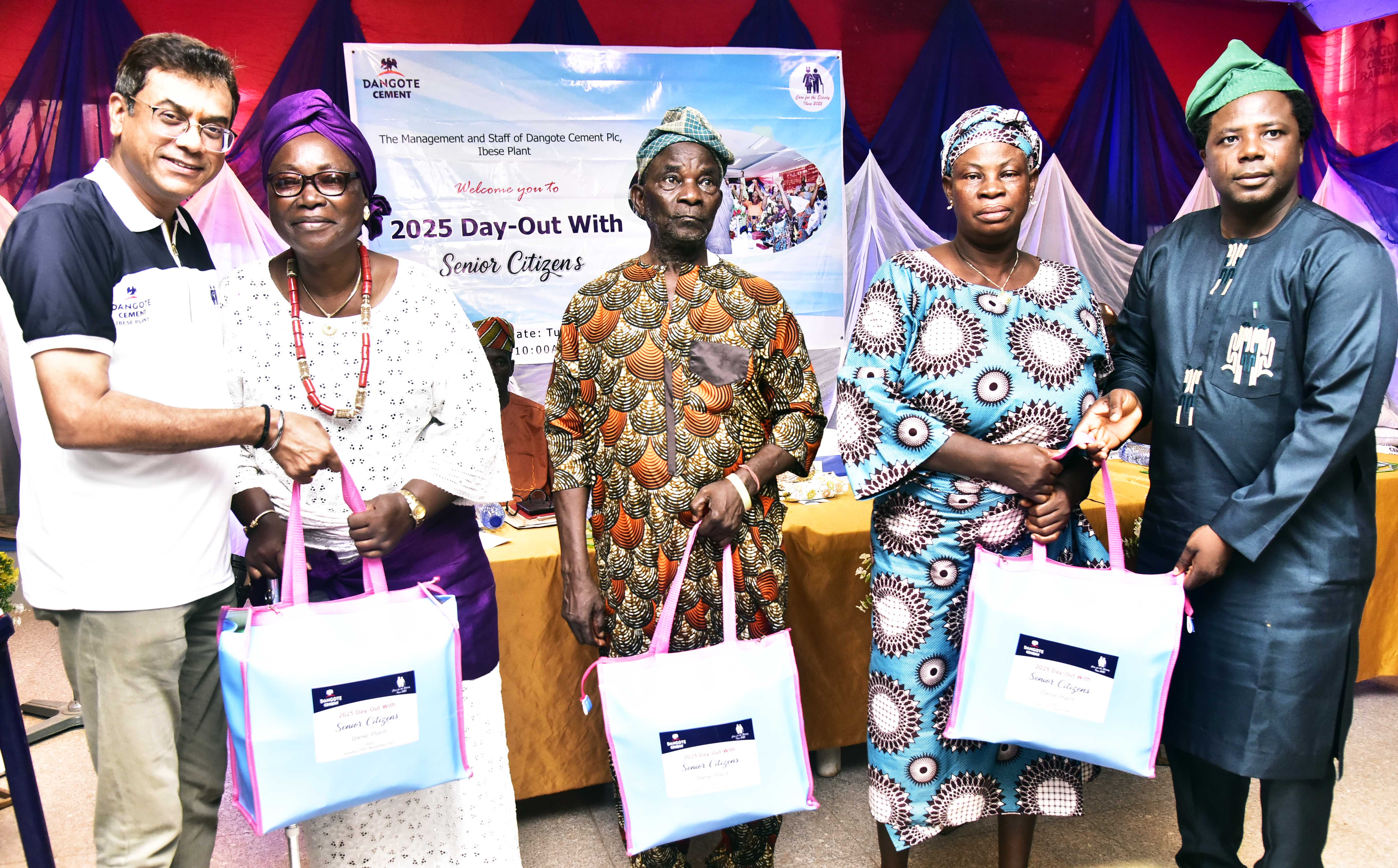Beyond Cement making: Dangote Cement Ibese Celebrates Senior Citizens, Champions Inclusion in Host Communities