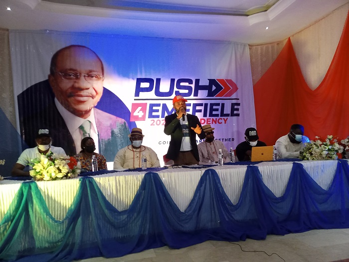 2023: Demands for Emefiele swell as ‘Push 4 Emefiele 2023 Presidency’, congregates over ten thousand in Benin City