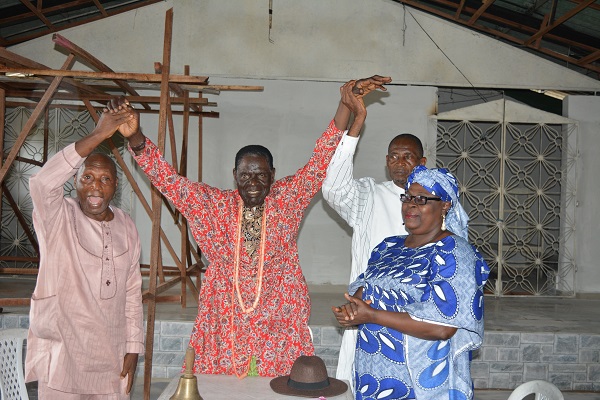Nonagenarian, Agindotan Yonwuren takes over as Olare-Aja of Ugbuwangue