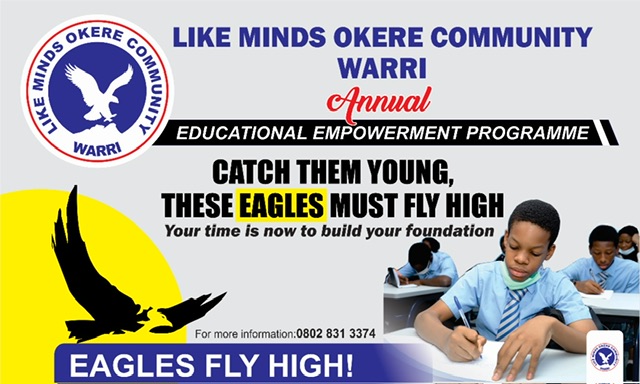 Like-Minds to conduct test for SS3 Students in Okere, ahead scholarship programme
