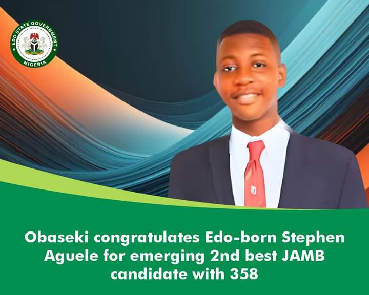 Student of UPSS, Benin City, emerges second-best in the 2023 UTME