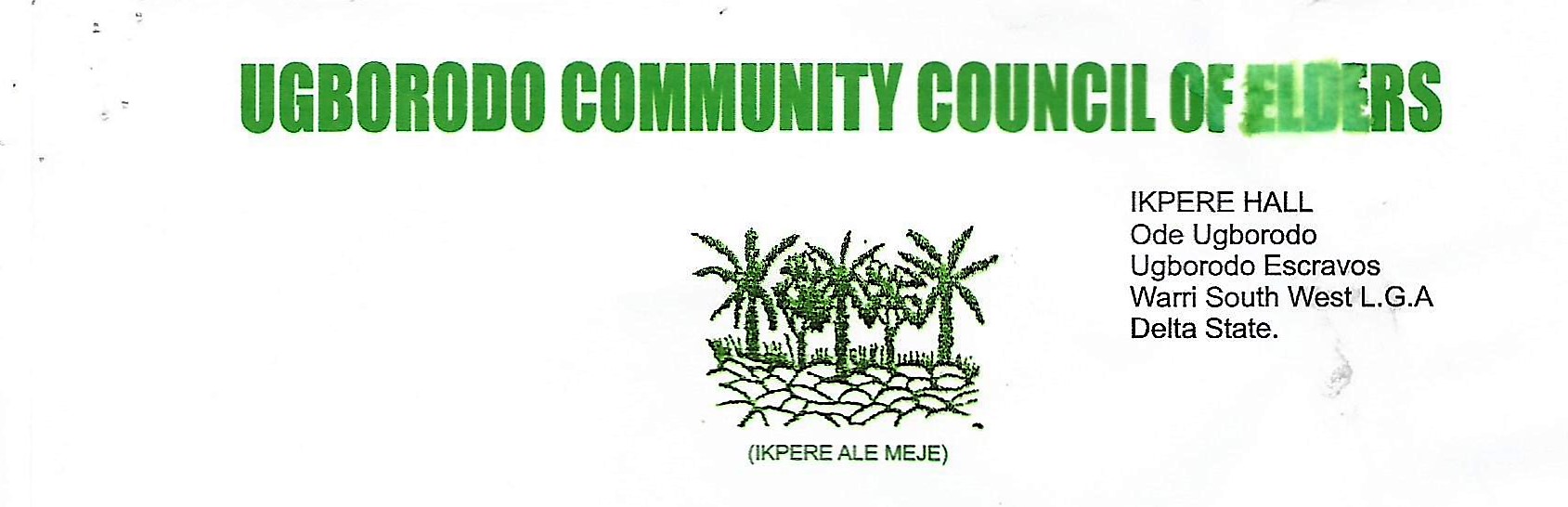 Ugborodo Community Council of Elders